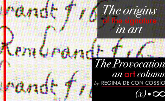 The Origins of the Artist Signature