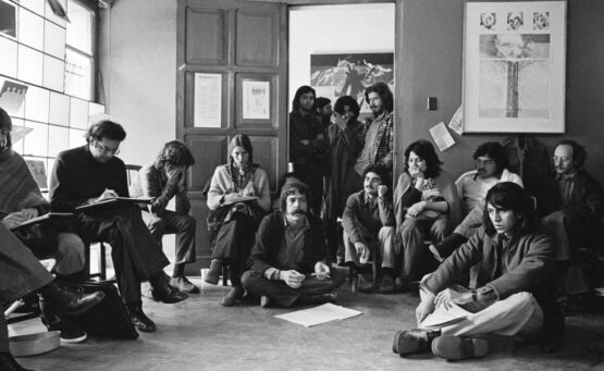 Reunión del Frente Mexicano de Grupos Trabajadores de la Cultura, (ca. 1979)
