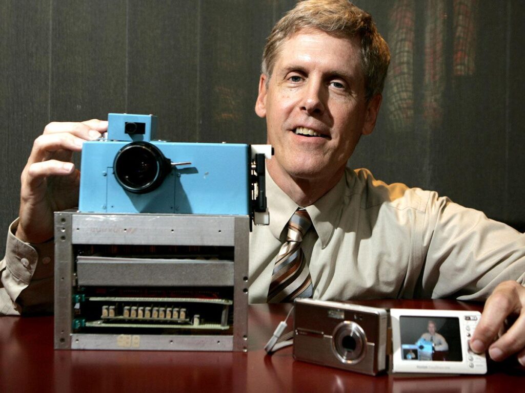 Steven J. Sasson, inventor of the first digital camera