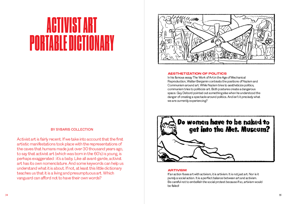 Artivism infografias Activist Art Portable Dictionary_1