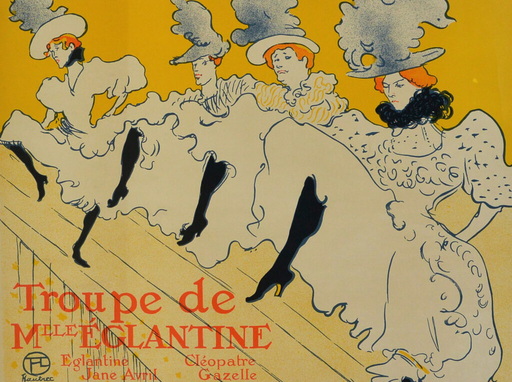 Toulouse Lautrec, La Troupe de Mademoiselle, 1895-96.