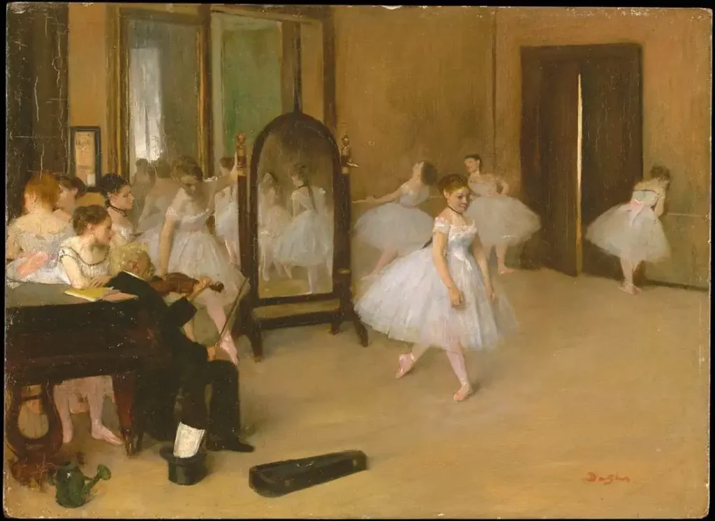 Edgar Degas, The Dancing Class, 1870
